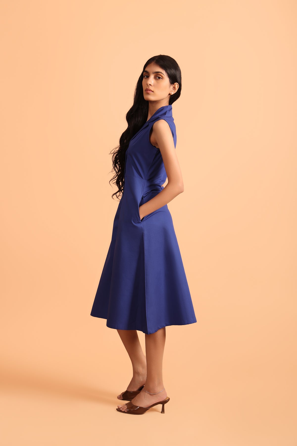 Collared Midi dress