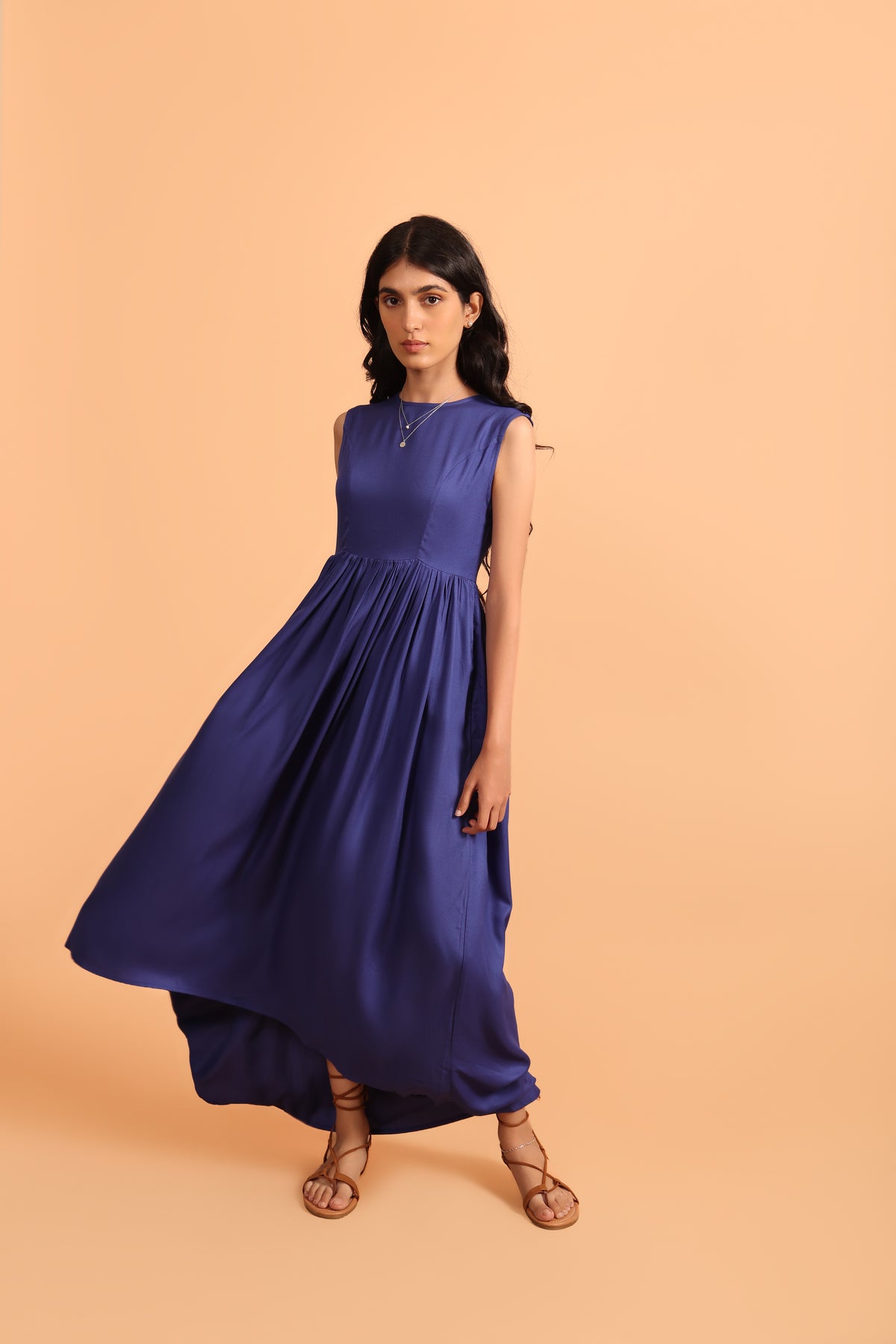 High-Low Maxi Dress