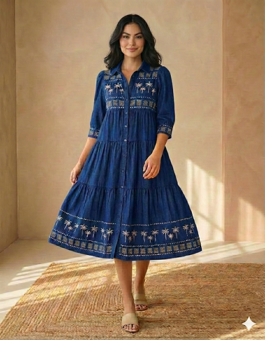 The Tiered Bohemian Dress